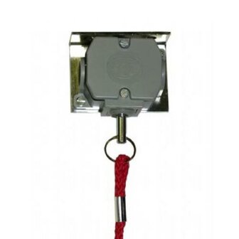 DYNLED opbouw industriele trekschakelaar voor de bediening van schachtverlichting, NO/NC,  inclusief montagesteun