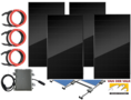 Set-van-12x420W-zonnepanelen-op-plat-dak-inclusief-3x-Deye-microinverter-solarbekabeling-incl-connectoren-en-montageframe-excl-zij-en-achter-platen-en-ballasttegels