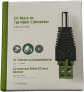 DC-male-naar-terminal-connector