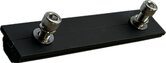 Montagerail-tussenconnector-aluminium--AL6005-T5-zwart