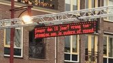 SMS-LED-Lichtkrant-RGY-P10-leds-maat-263*39*95cm-programmeerbaar-via-SMS-Plug&amp;Play-met-NL-handleiding-en-KPN-prepaidkaart-meegeleverd